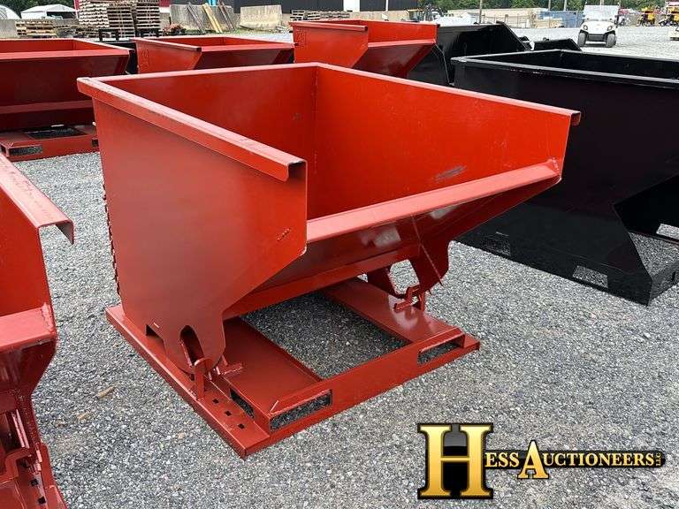 2025  2 CU YD  SELF DUMPING HOPPER  FORKLIFT ATTACHMENT