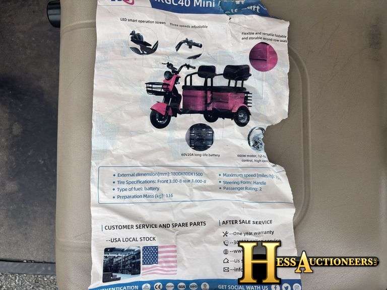2025  IR  MINI GOLF CART