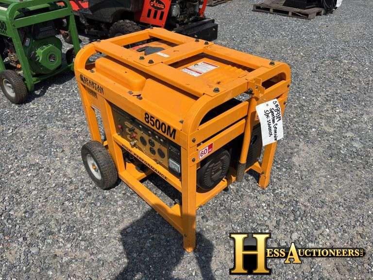 SPARTAN  SG8500M, NON-RUNNER  GENERATOR