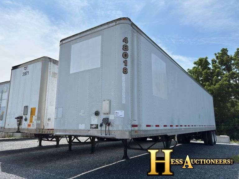 1993  DORSEY  48'  VAN TRAILER