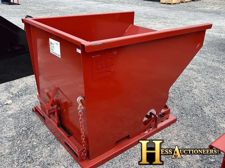 2025  2 CU YD  SELF DUMPING HOPPER  FORKLIFT ATTACHMENT