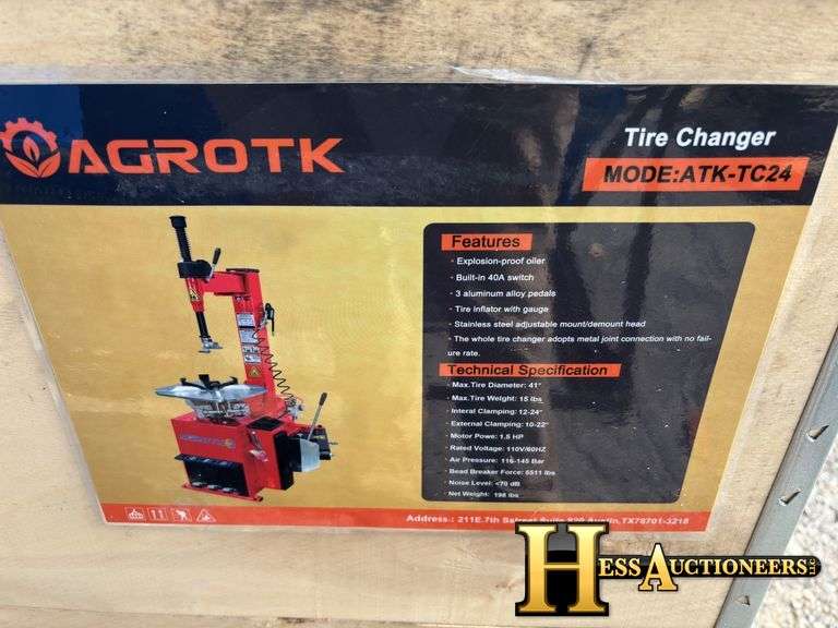 2025  AGT  ATK-TC24  TIRE MACHINE