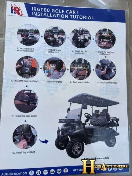 2025  IR  GOLF CART