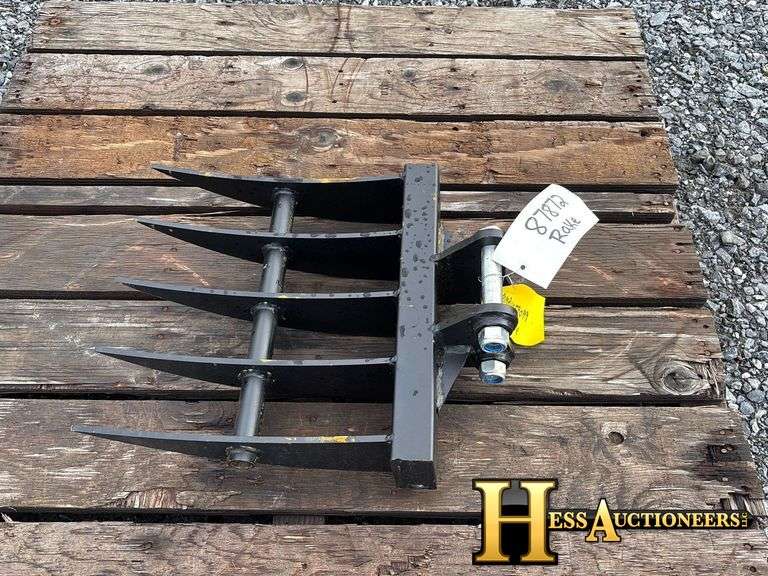 2025  IR  RAKE  EXCAVATOR ATTACHMENT