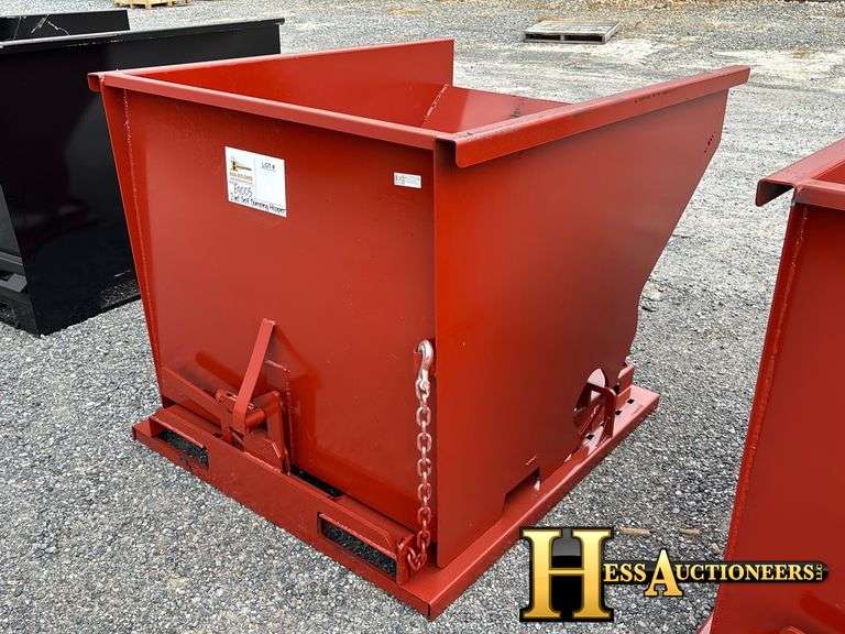 2025  2 CU YD  SELF DUMPING HOPPER  FORKLIFT ATTACHMENT