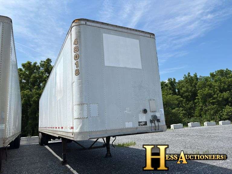 1993  DORSEY  48'  VAN TRAILER