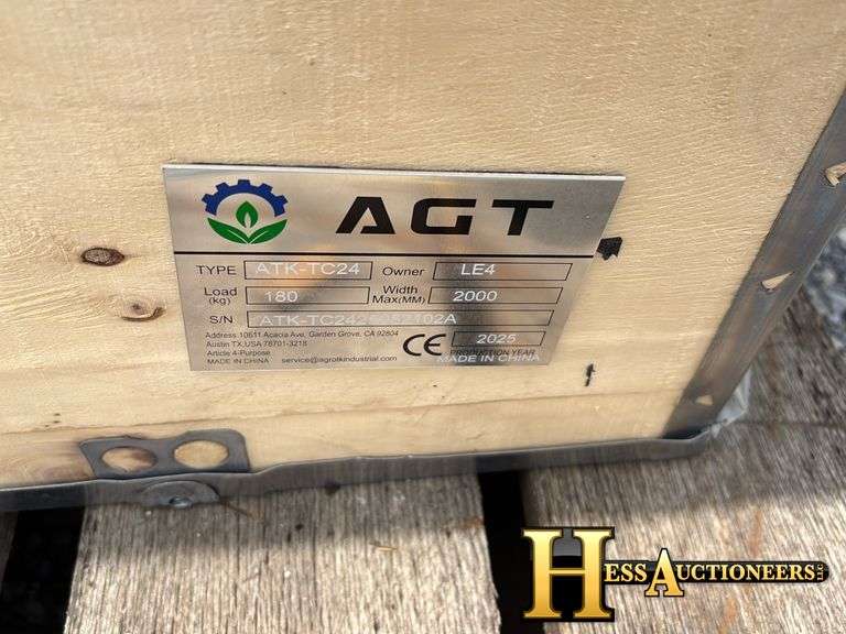2025  AGT  ATK-TC24  TIRE MACHINE