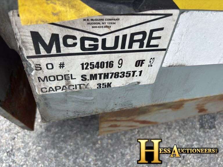 MCGUIRE  DOCK PLATE
