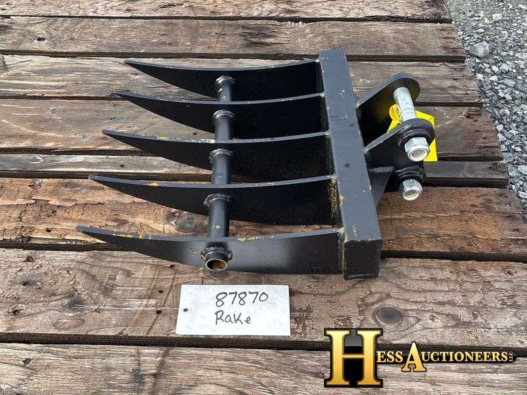 2025  IR  RAKE  EXCAVATOR ATTACHMENT