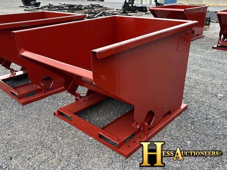 2025  2 CU YD  SELF DUMPING HOPPER  FORKLIFT ATTACHMENT
