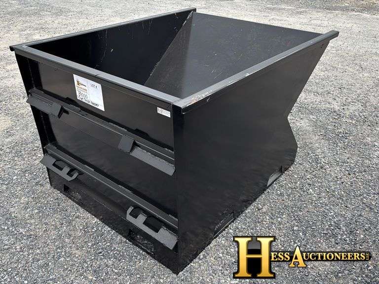 2025  1.5 CU YD TRASH  HOPPER  SKID STEER ATTACHMENT