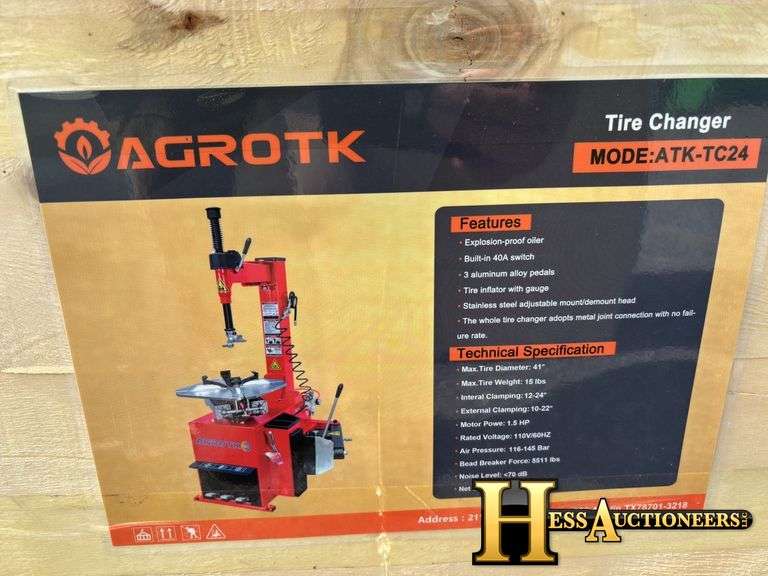 2025  AGT  ATK-TC24  TIRE MACHINE