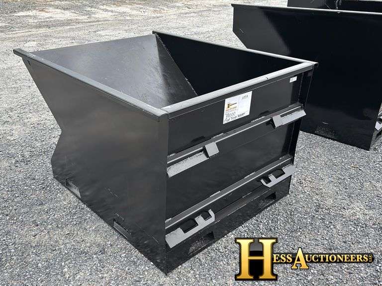 2025  1.5 CU YD TRASH  HOPPER  SKID STEER ATTACHMENT