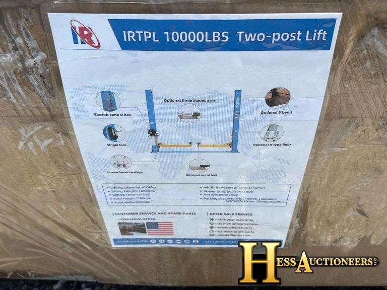 2025  IR  AUTO LIFT