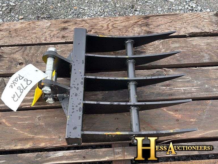 2025  IR  RAKE  EXCAVATOR ATTACHMENT