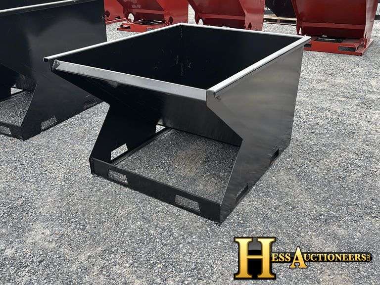 2025  1.5 CU YD TRASH  HOPPER  SKID STEER ATTACHMENT