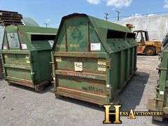 THOMPSON FABRICATION  12 CU YARD  HOOKLIFT  CONTAINER