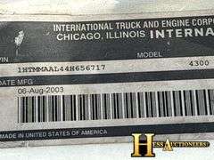 2004  INTERNATIONAL  4300  FLATBED TRUCK