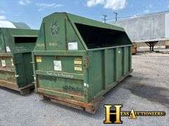 THOMPSON FABRICATION  12 CU YARD  HOOKLIFT  CONTAINER