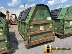 THOMPSON FABRICATION  12 CU YARD  HOOKLIFT  CONTAINER