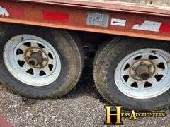 1998  CUSTOM  30'  GOOSENECK TRAILER