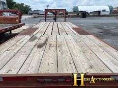 1998  CUSTOM  30'  GOOSENECK TRAILER