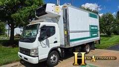 2010  MITSUBISHI  FE180  REEFER BOX TRUCK