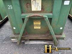 THOMPSON FABRICATION  12 CU YARD  HOOKLIFT  CONTAINER