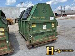THOMPSON FABRICATION  12 CU YARD  HOOKLIFT  CONTAINER