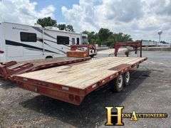 1998  CUSTOM  30'  GOOSENECK TRAILER