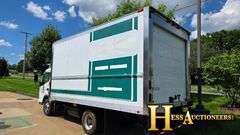2010  MITSUBISHI  FE180  REEFER BOX TRUCK