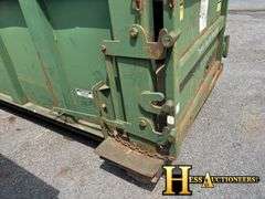 THOMPSON FABRICATION  12 CU YARD  HOOKLIFT  CONTAINER