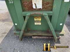 THOMPSON FABRICATION  12 CU YARD  HOOKLIFT  CONTAINER