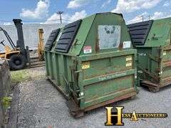 THOMPSON FABRICATION  12 CU YARD  HOOKLIFT  CONTAINER