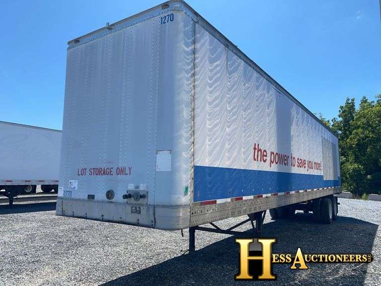 1999 TRAILMOBILE 46' VAN TRAILER