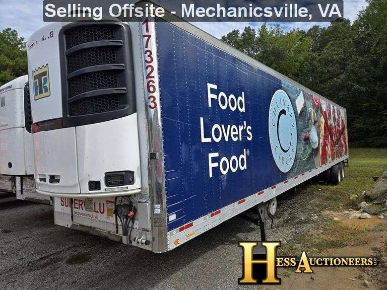 2017 UTILITY VSZRA 53' REEFER TRAILER