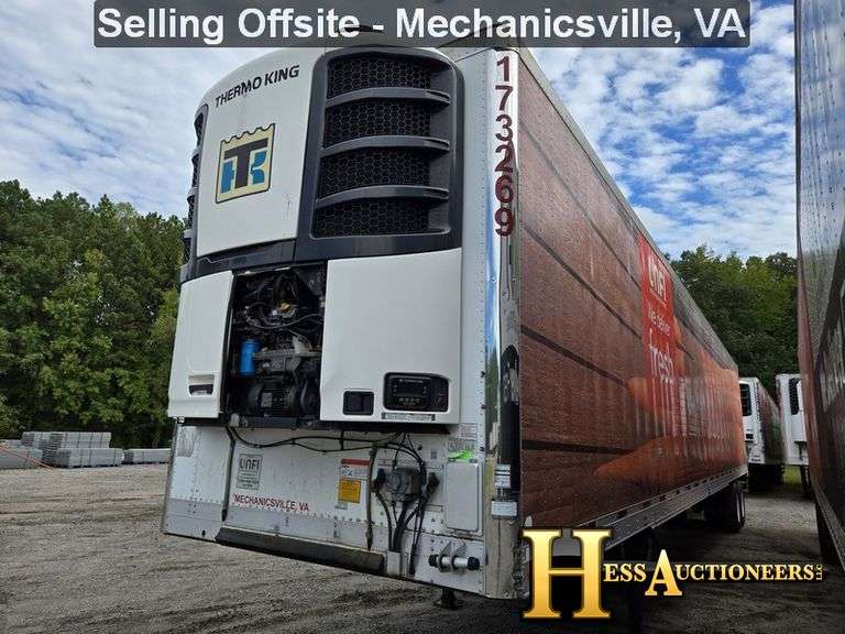 2017 UTILITY VSZRA 53' REEFER TRAILER