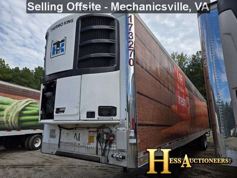 2017 UTILITY VSZRA 53' REEFER TRAILER