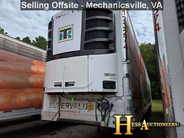 2017 UTILITY VSZRA 53' REEFER TRAILER