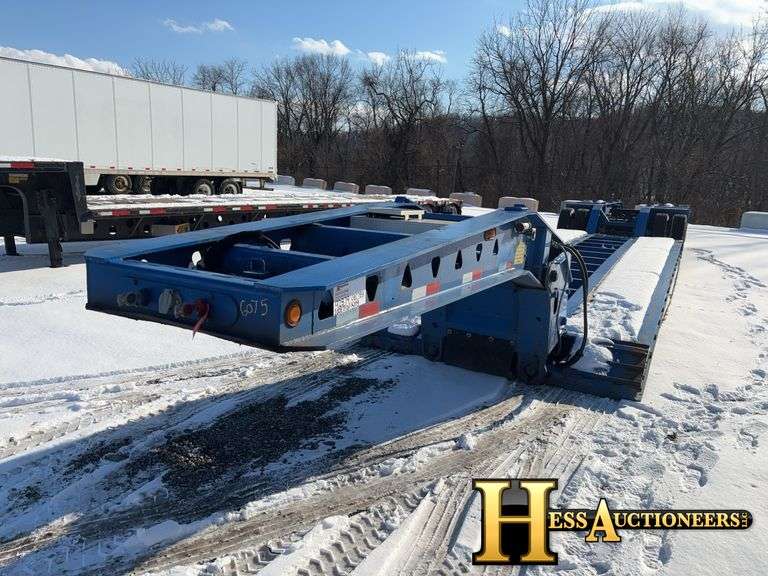 2008 TRAIL KING RGN 53' LOWBOY TRAILER - Hess Auctioneers