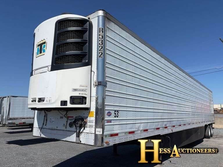 2016 UTILITY 3000R 53' REEFER TRAILER - Hess Auctioneers