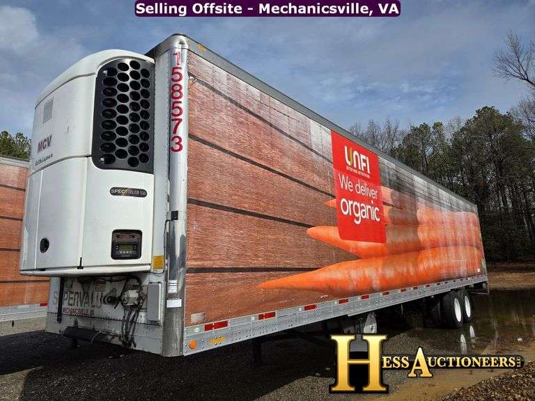 2015 UTILITY VS2RA 48' REEFER TRAILER - Hess Auctioneers