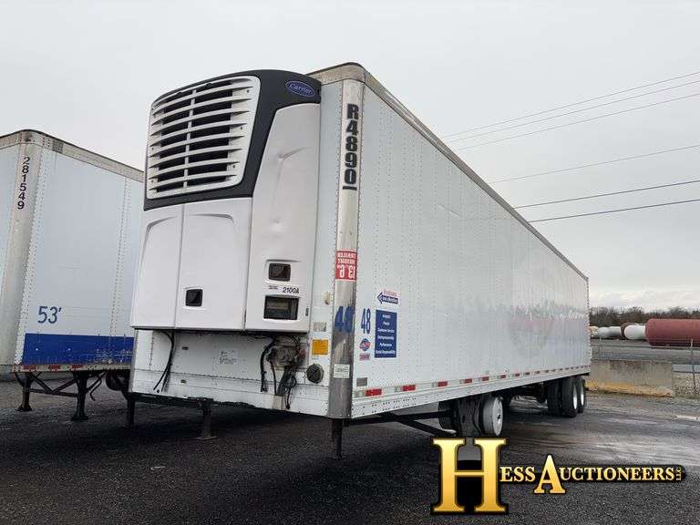 2011 UTILITY 3000R 48' REEFER TRAILER - Hess Auctioneers