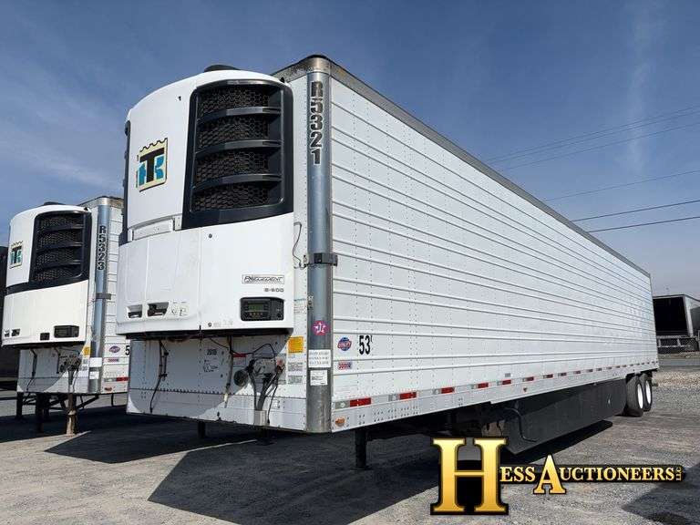 2016 UTILITY 3000R 53' REEFER TRAILER - Hess Auctioneers