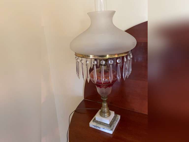Vintage Glass Lamp