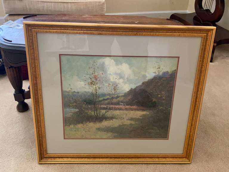 "Kentucky Valley" by Paul Sawyier