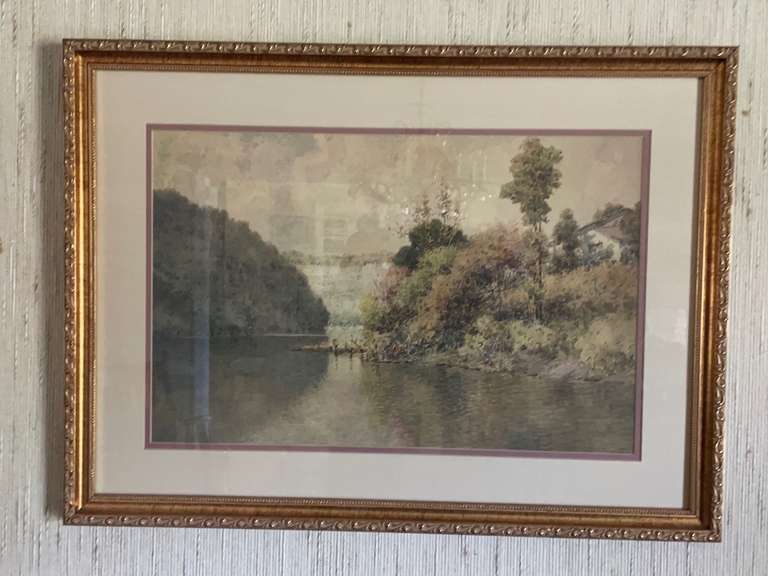 "Camp Nelson Palisades" by Paul Sawyier