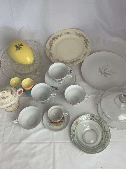 Mismatched Tea Set