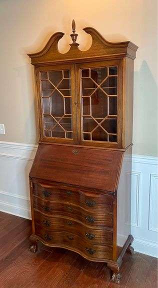 Vintage Tall Secretary