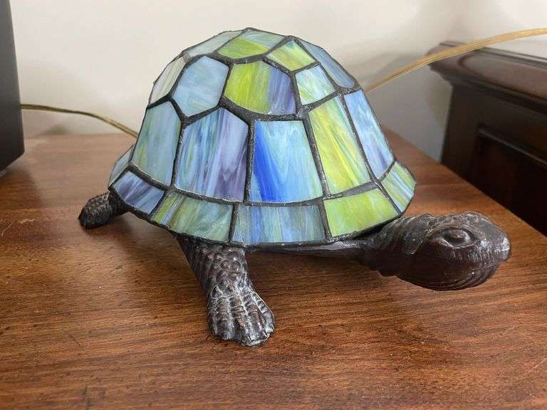 Stainglass Turtle Lamp.